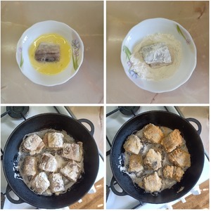 Минтай в чесночном соусе Минтай в чесночном соусе