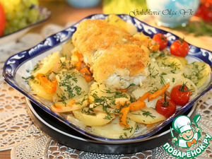 Минтай в пергаменте со сливочным вкусом Минтай в пергаменте со сливочным вкусом