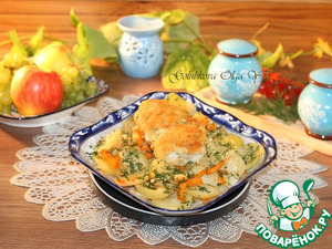 Минтай в пергаменте со сливочным вкусом