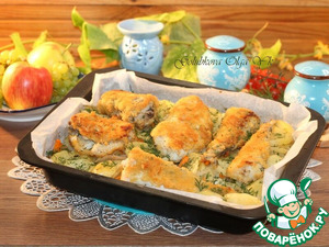 Минтай в пергаменте со сливочным вкусом