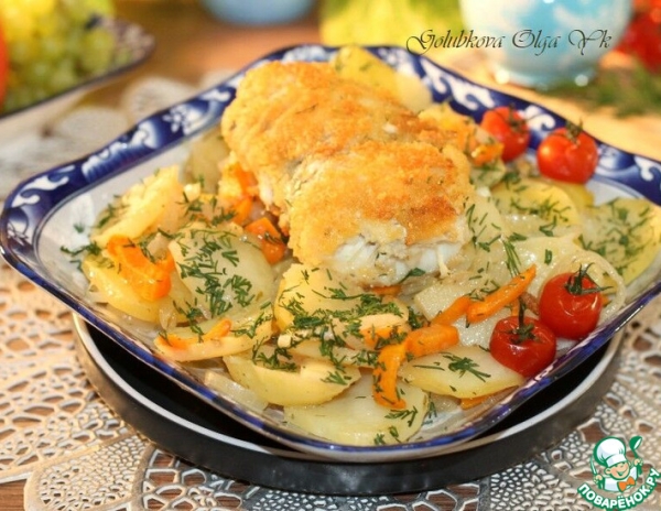 Минтай в пергаменте со сливочным вкусом Минтай в пергаменте со сливочным вкусом