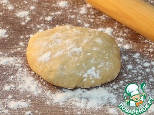 Мягкое яблочное пирожное с помадкой