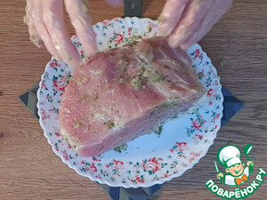 Мясная тарелка на праздничный стол Мясная тарелка на праздничный стол