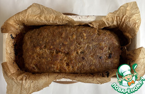 Мясной хлебец из индюшиного фарша