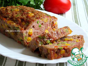 Мясной хлебец "Конфетти"