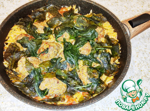 Мясные фрикадельки с пастой "Орзо"