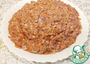 Мясные фрикадельки с пастой "Орзо"