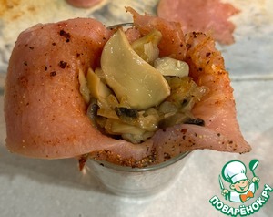 Мясные колобки с начинкой