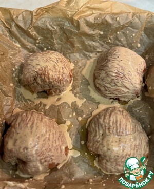 Мясные колобки с начинкой