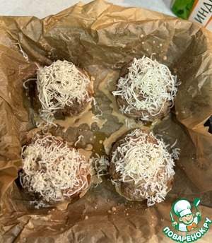 Мясные колобки с начинкой