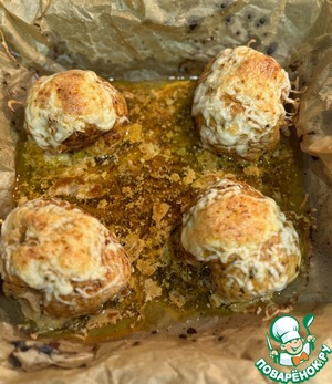 Мясные колобки с начинкой