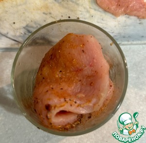 Мясные колобки с начинкой