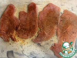 Мясные колобки с начинкой