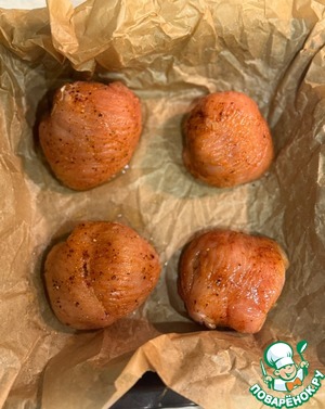 Мясные колобки с начинкой