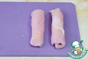 Мясные рулеты для перекуса Мясные рулеты для перекуса