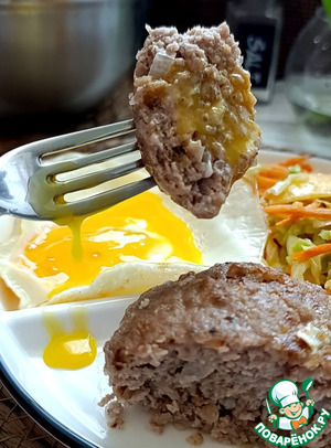 Мясные запечённые гречаники