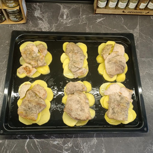 Мясо с помидорами и грибами Мясо с помидорами и грибами