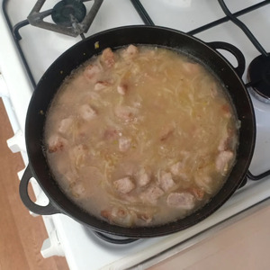 Мясо, тушеное со сметаной Мясо, тушеное со сметаной