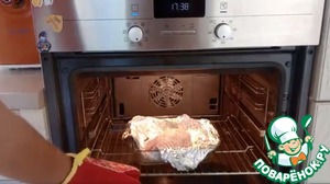 Мясо в беконе с сочной начинкой