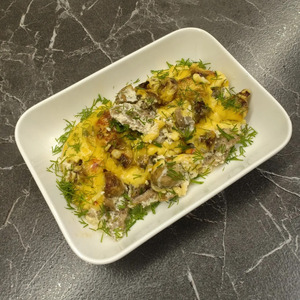 Мясо в сливках в духовке