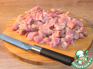 Мясо в соусе терияки с овощами Мясо в соусе терияки с овощами