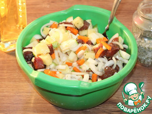 Мясо в соусе терияки с овощами Мясо в соусе терияки с овощами