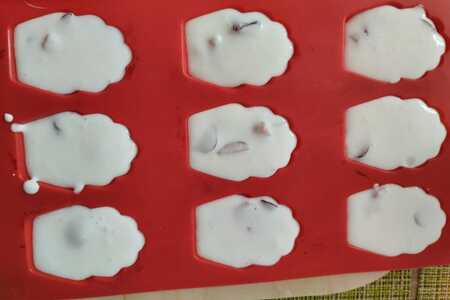 Мятное бланманже с черешней#пушкинкулинар