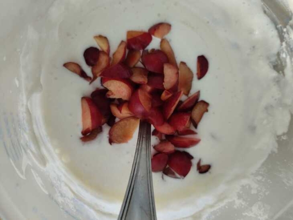 Мятное бланманже с черешней#пушкинкулинар