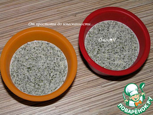 Мятное бланманже с вишневым конфитюром Мятное бланманже с вишневым конфитюром