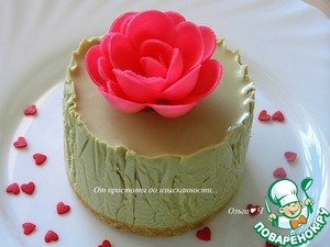 Мятный мини-чизкейк Мятный мини-чизкейк