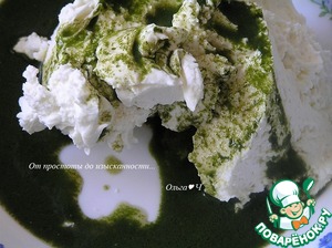 Мятный мини-чизкейк Мятный мини-чизкейк