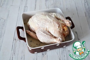 Молодой петелин с сельдереем в духовке Молодой петелин с сельдереем в духовке