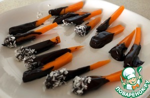 Морковь в шоколаде Морковь в шоколаде