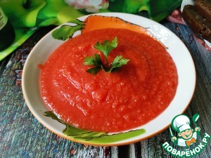 Морковно-томатный суп-пюре Морковно-томатный суп-пюре