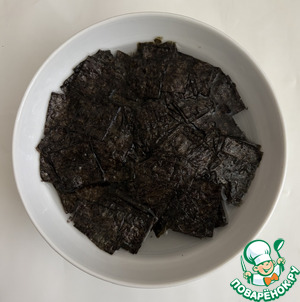Морковный салат с нори Морковный салат с нори