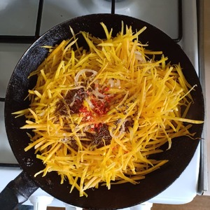 Морковный салат с перцем чили Морковный салат с перцем чили