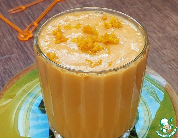 Морковный смузи с манго Морковный смузи с манго
