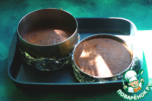 Морковный торт с вишней и карамелью