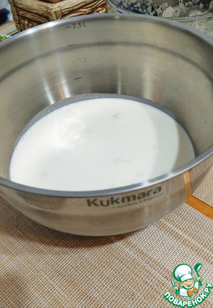 Мороженое с киви и мятой "Свежесть"