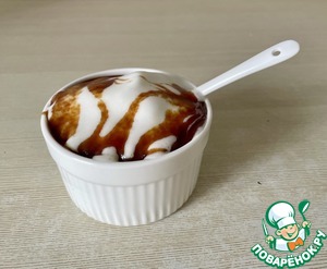 Мороженое с ксантановой камедью