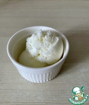 Мороженое с ксантановой камедью