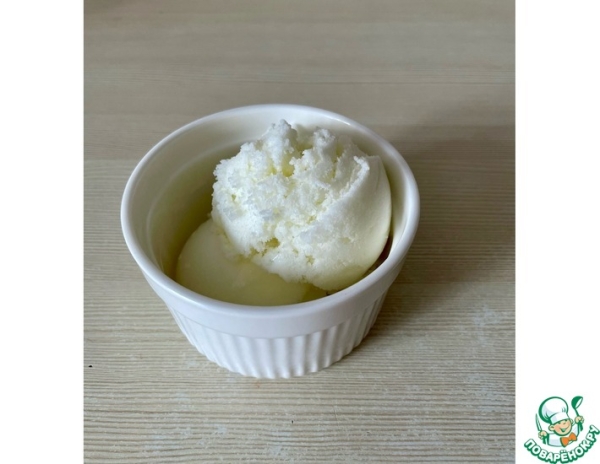 Мороженое с ксантановой камедью