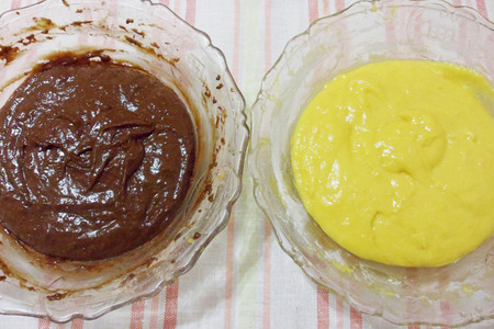 Мраморный тыквенный кекс