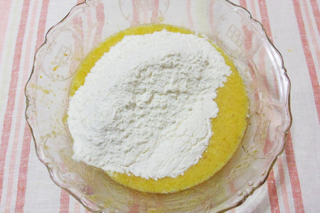 Мраморный тыквенный кекс