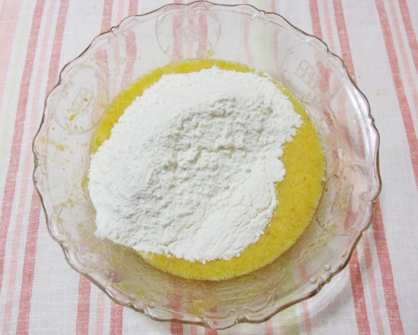 Мраморный тыквенный кекс