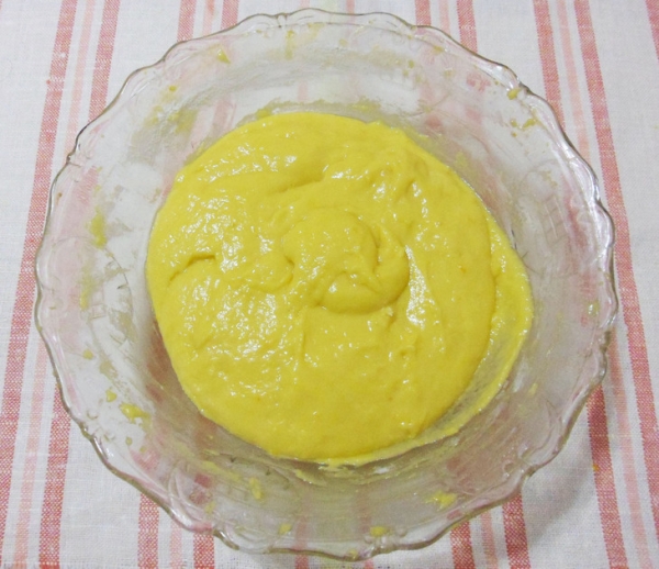 Мраморный тыквенный кекс