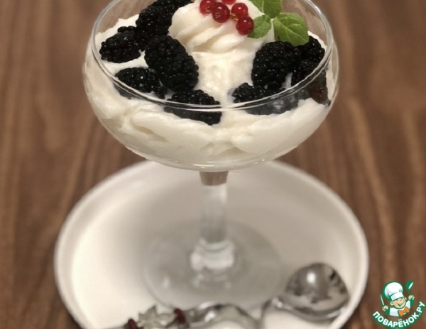 Мусс или крем без яиц