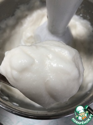 Мусс или крем без яиц