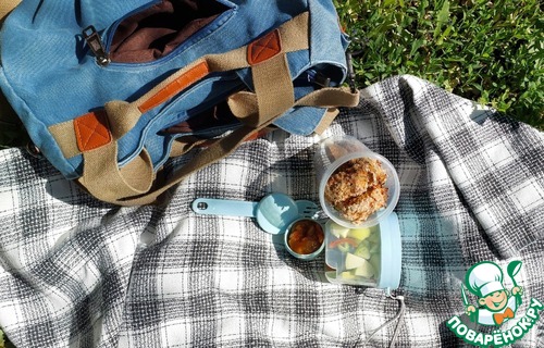 Наггетсы из индейки с овощами Наггетсы из индейки с овощами