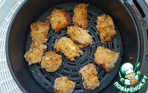 Наггетсы из индейки с овощами Наггетсы из индейки с овощами